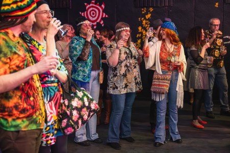 Absolwenckie potupaje na UMK [fot. Szymon Zdziebło]